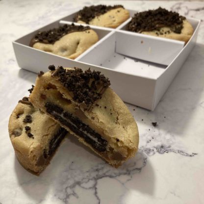 Oreo Stuffed Cookies