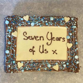 Gluten Free Personalised Blondie Slab