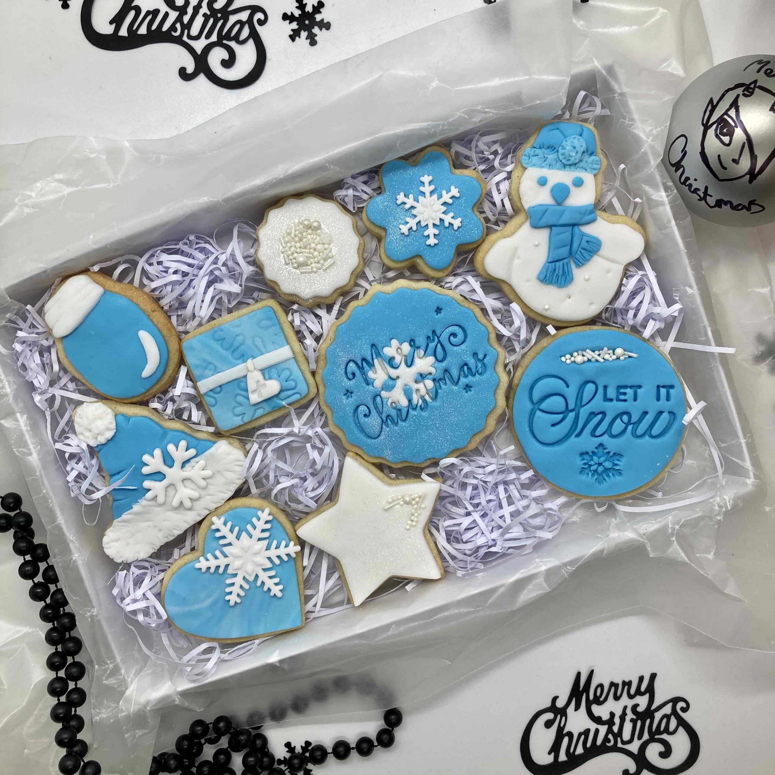 Christmas Iced Biscuit Set - Image 3