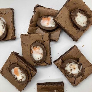 Creme Egg Brownie Box