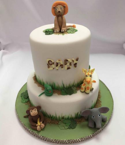 Baby-Shower-Zoo-cake
